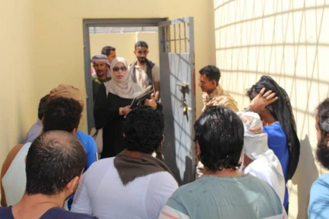 اللجنة الوطنية للتحقيق تنفذ نزولا ميدانيا إلى إصلاحية سجن بئر أحمد وتطلع على أحوال السجناء