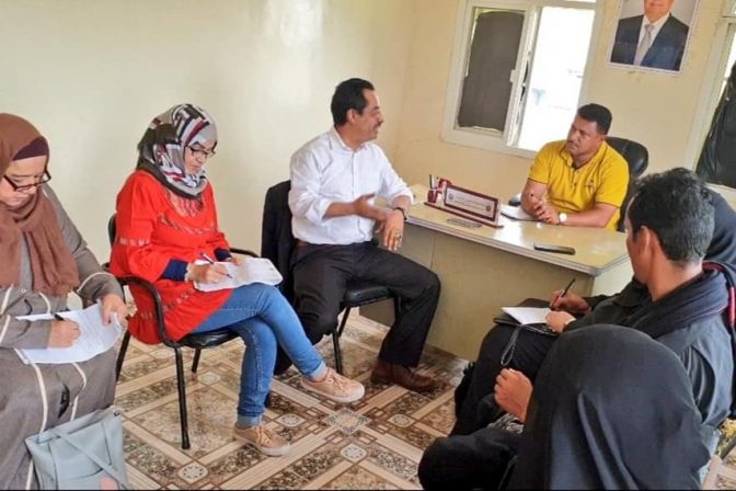 اللجنة الوطنية للتحقيق تلتقي منظمات المجتمع المدني ومدراء عدد من المديريات بسقطرى